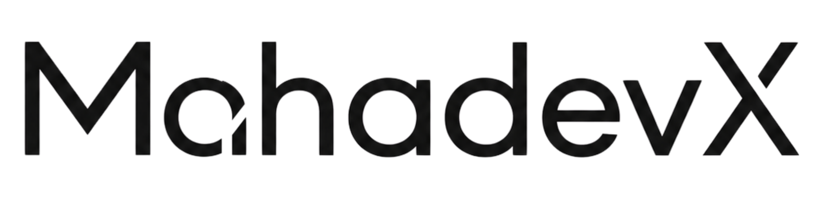MahadevX Logo Web